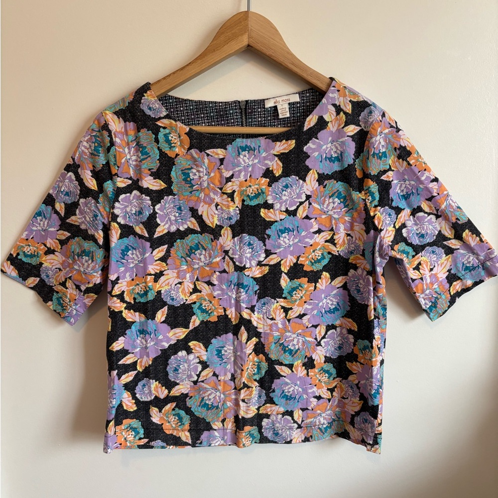 Ella Moss Floral Blouse 🌸🌸